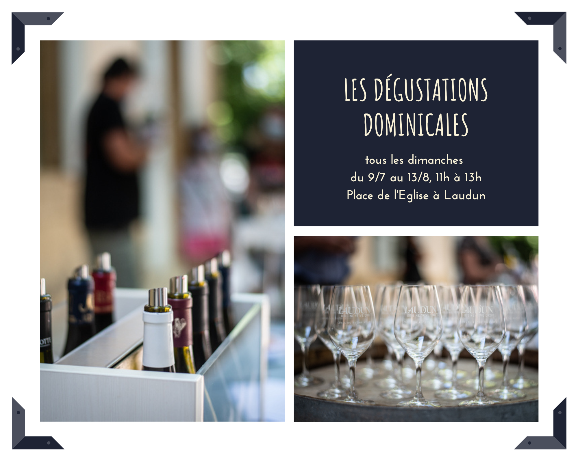 Les Dégustations Dominicales reviennent