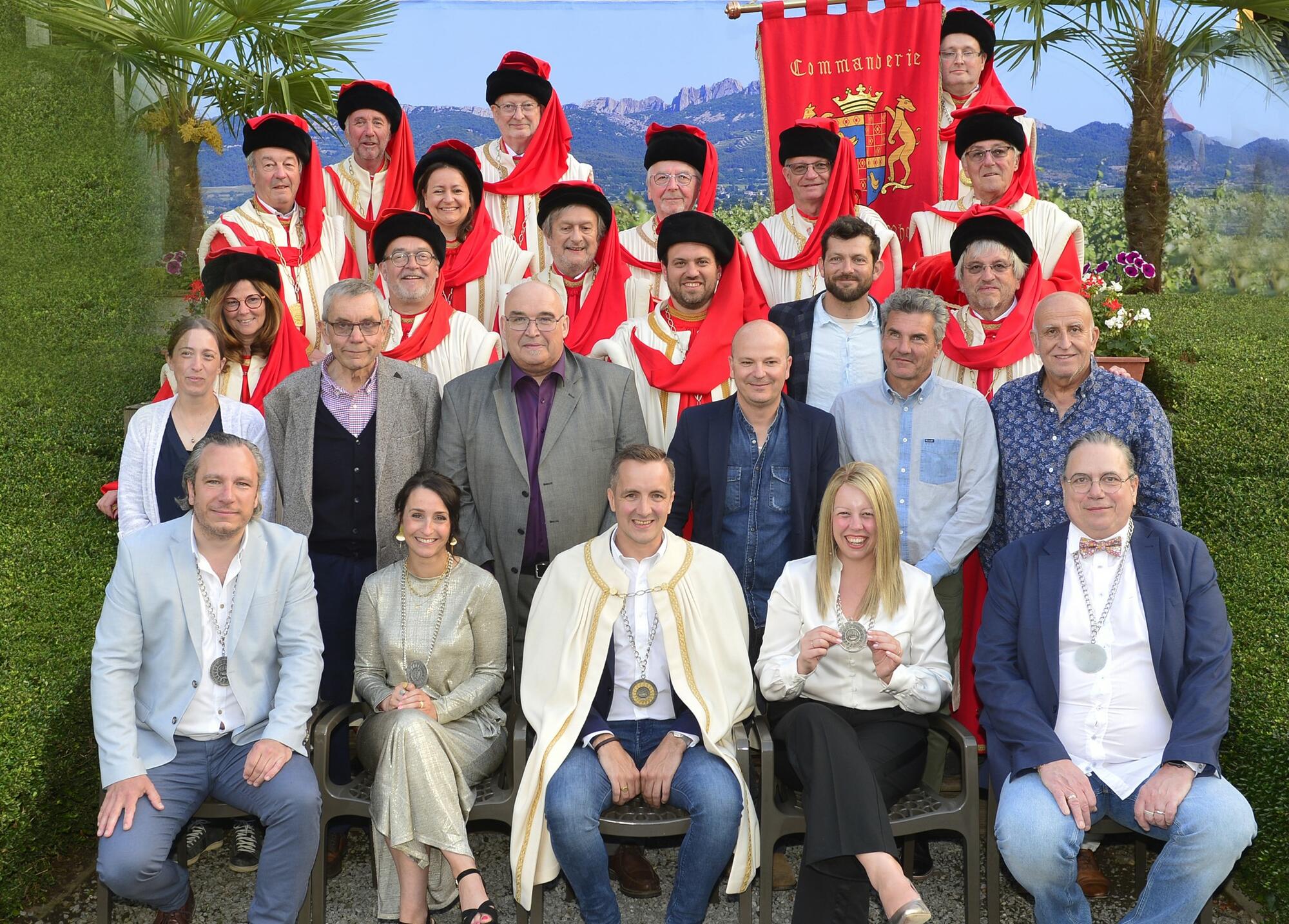 Première visite en Belgique pour les vignerons de Laudun